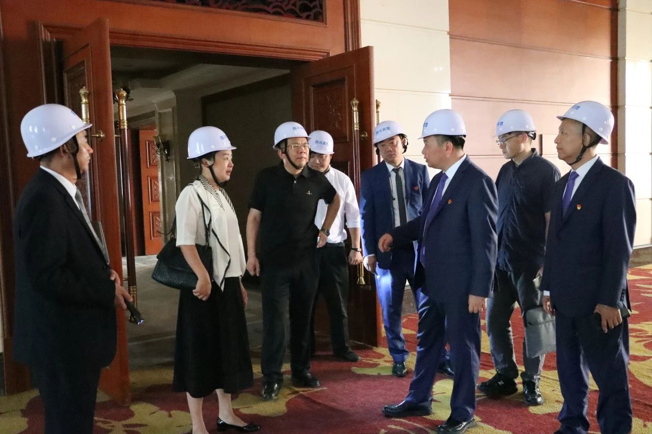 省ag亚娱集团集团向导率队赴总府（四川）宾馆调研